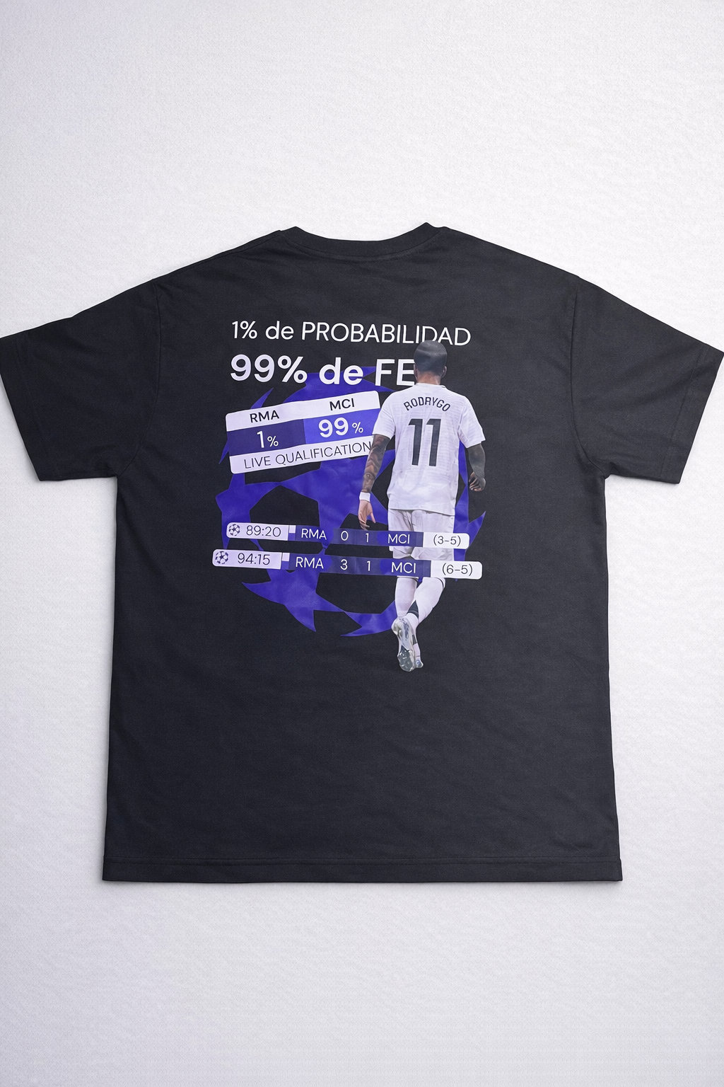 CAMISETA OBERSIZE HISTORICA REMONTADA